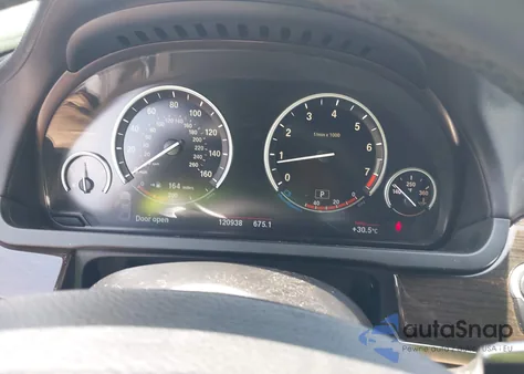 2013 BMW 750I xDrive из США, поврежденный, VIN WBAYB6C54DD223791